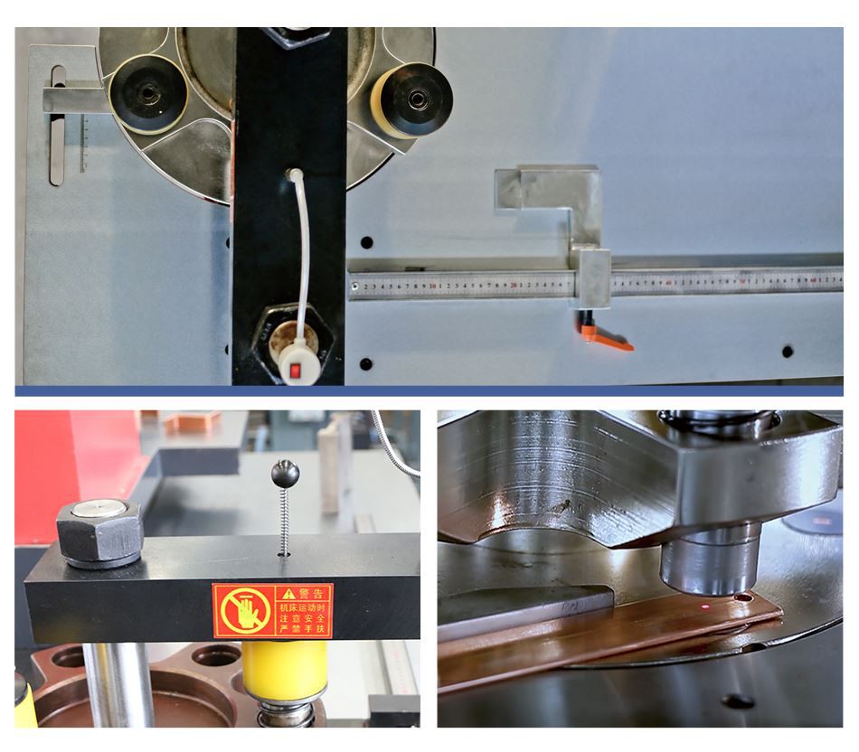 PLC Copper Bus Processing Machine